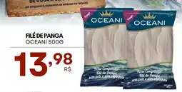 Mercadão Atacadista Filé de panga oceani oferta