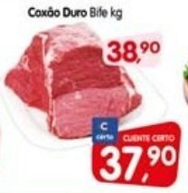 Coxao Duro Bife 1kg