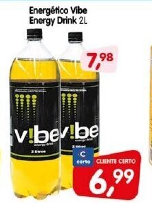 Energetico Vibe Energy Drink 2L