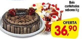Cercadão Bolo Confeitados Sabores 1kg oferta