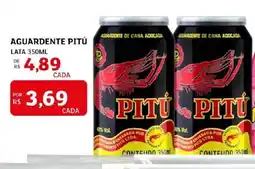 Assaí Atacadista Aguardente pitú oferta