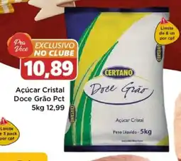 São Judas Tadeu Açúcar Cristal Doce Grão Pct oferta