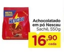 Carrefour Achocolatado em pó Nescau Sachê, oferta