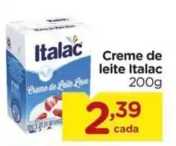 Carrefour Creme de leite Italac oferta