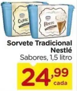 Carrefour Sorvete Tradicional Nestlé oferta
