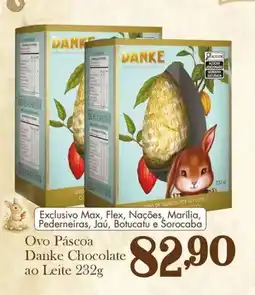 Confiança Supermercados Ovo Páscoa Danke Chocolate ao Leite oferta