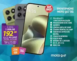 Lojas Cem Smartphone moto g67 5g oferta