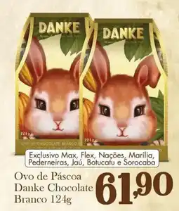 Confiança Supermercados Ovo de Páscoa Danke Chocolate Branco oferta