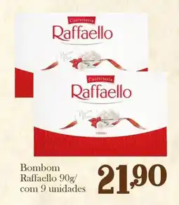 Confiança Supermercados Bombom Raffaello oferta