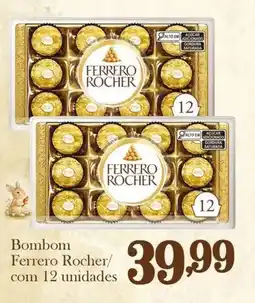 Confiança Supermercados Bombom Ferrero Rocher oferta