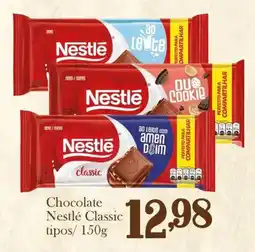 Confiança Supermercados Chocolate Nestlé Classic tipos oferta