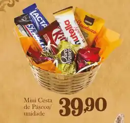 Confiança Supermercados Mini Cesta de Páscoa/ unidade oferta