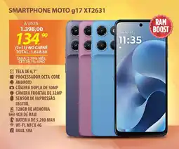 Lojas Cem Smartphone moto g17 xt2631 oferta