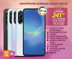 Lojas Cem Smartphone samsung galaxy a36 5g oferta