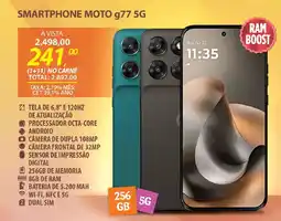 Lojas Cem Smartphone moto g77 5g oferta