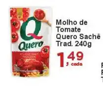 Rossi Supermercado Molho de Tomate Quero Sachê Trad. oferta