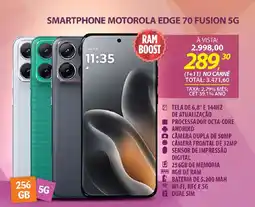 Lojas Cem Smartphone motorola edge 70 fusion 5g oferta