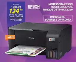 Lojas Cem Impressora epson multifuncional tanque de tinta l3250 oferta