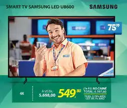 Lojas Cem Smart tv samsung led u8600 oferta