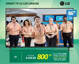 Lojas Cem Smart tv lg led ua8550 oferta