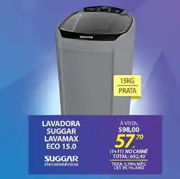 Lojas Cem Lavadora suggar lavamax eco 15.0 oferta