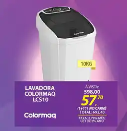 Lojas Cem Lavadora colormaq lcs10 oferta