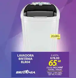 Lojas Cem Lavadora britânia blr04 oferta
