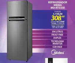 Lojas Cem Refrigerador midea md-rt533e oferta