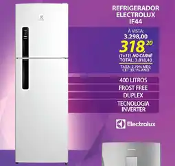 Lojas Cem Refrigerador electrolux if44 oferta