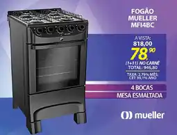 Lojas Cem Fogão mueller mf14bc oferta
