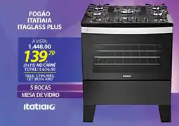 Lojas Cem Fogão itatiaia itaglass plus oferta