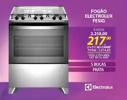 Lojas Cem Fogão electrolux fe5ig 5 bocas oferta