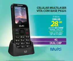 Lojas Cem Celular multilaser vita com base p9225 oferta