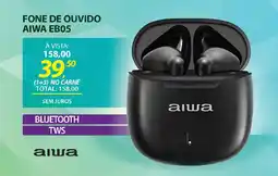 Lojas Cem Fone de ouvido aiwa eb05 oferta