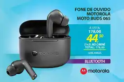 Lojas Cem Fone de ouvido motorola moto buds 065 oferta