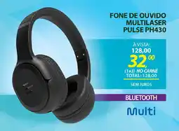 Lojas Cem Fone de ouvido multilaser pulse ph430 oferta