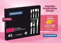 Lojas Cem Faqueiro tramontina malibu oferta