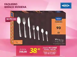 Lojas Cem Faqueiro brinox modena oferta
