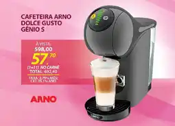 Lojas Cem Cafeteira arno dolce gusto gênio s oferta