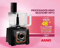 Lojas Cem Processador arno multichef mp72 oferta