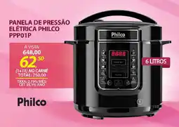 Lojas Cem Panela de pressão elétrica philco PPP01P oferta