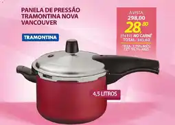 Lojas Cem Panela de pressão tramontina nova vancouver oferta
