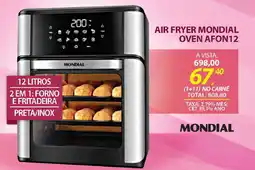 Lojas Cem Air fryer mondial oven afon12 oferta