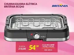 Lojas Cem Churrasqueira elétrica britânia bcq40 oferta