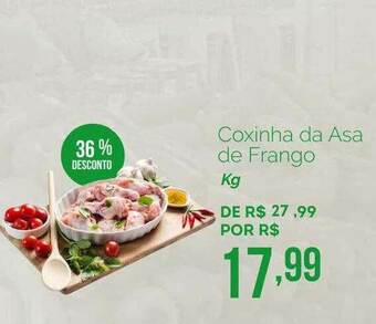Oba Hortifruti Coxinha Da Asa De Frango 36% Desconto oferta