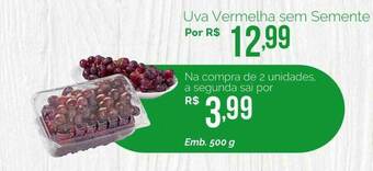 Oba Hortifruti Uva Vermelha Sem Semente oferta
