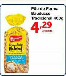 Roldão Pão De Forma Bauducco Tradicional 400g oferta