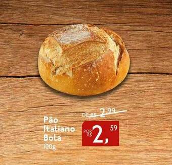 Pão Italiano Bola
