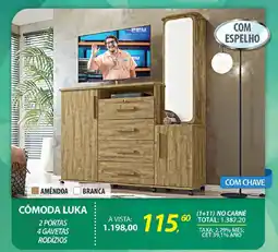 Lojas Cem Cômoda luka oferta
