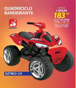 Lojas Cem Quadriciclo bandeirante oferta